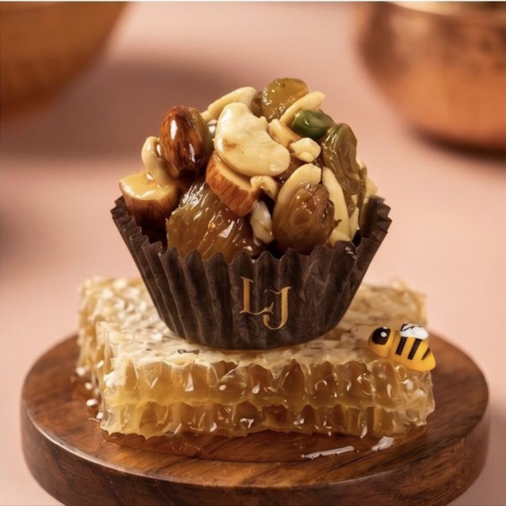 Homemade high protein sugar-free dry fruit ladoo by Ladoos by Juli